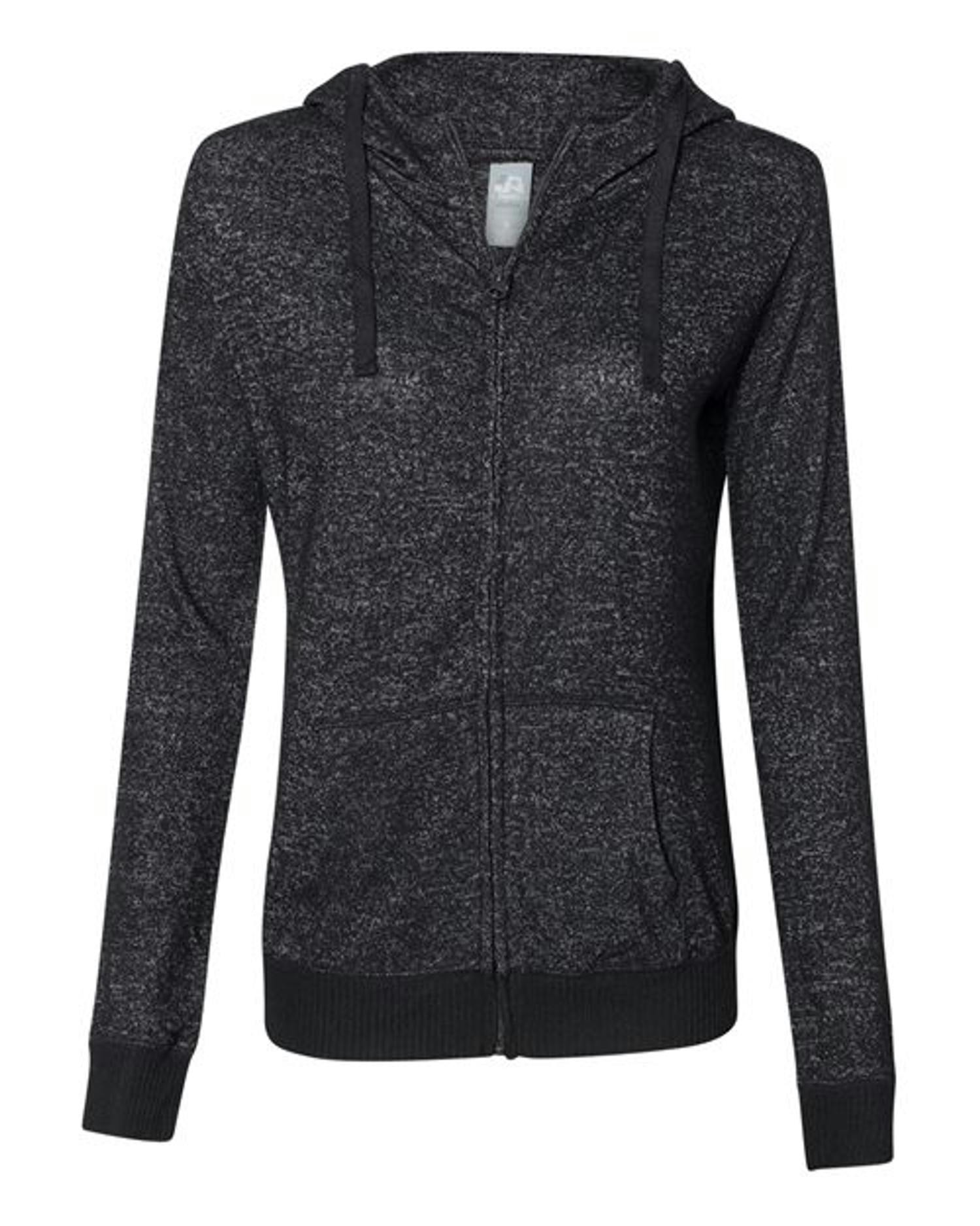 Women’s Cozy Jersey Hooded Full-Zip