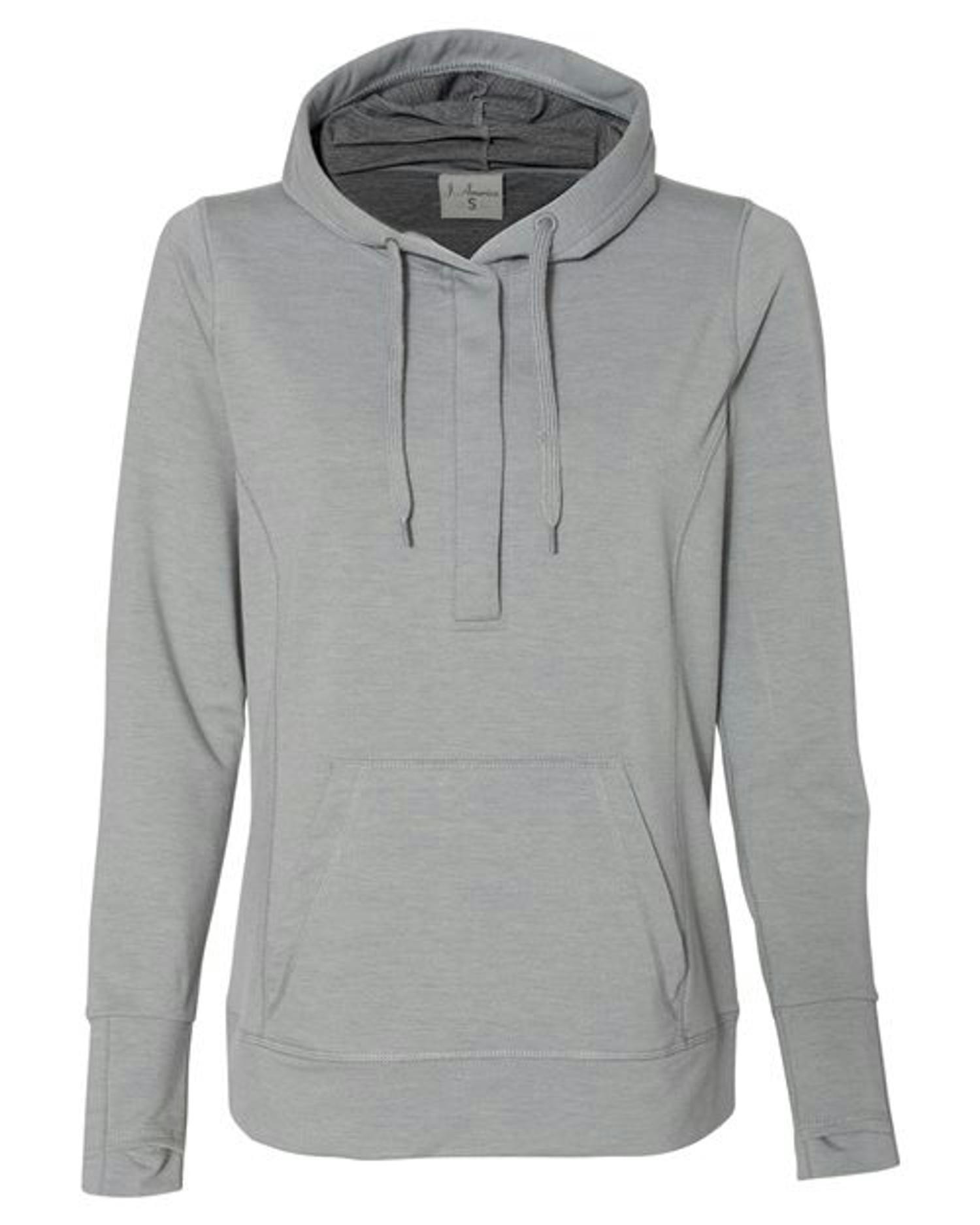 Women’s Omega Stretch Snap-Placket Hooded Pullover