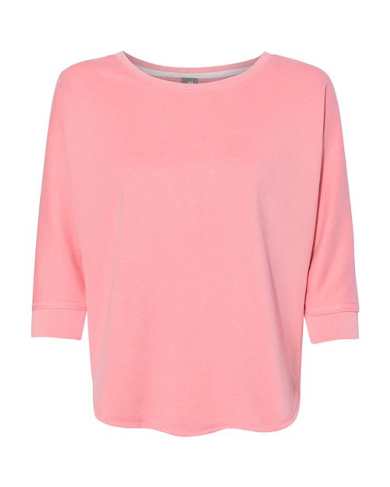 Women's Lounge Fleece Dolman Crewneck Sweatshirt