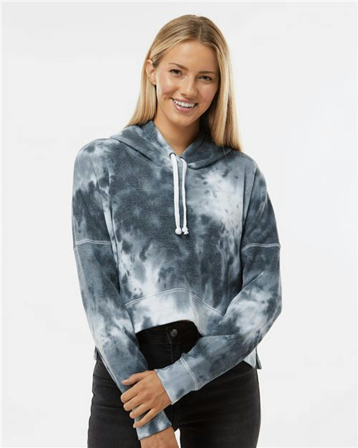 Women's Crop Hooded Sweatshirt