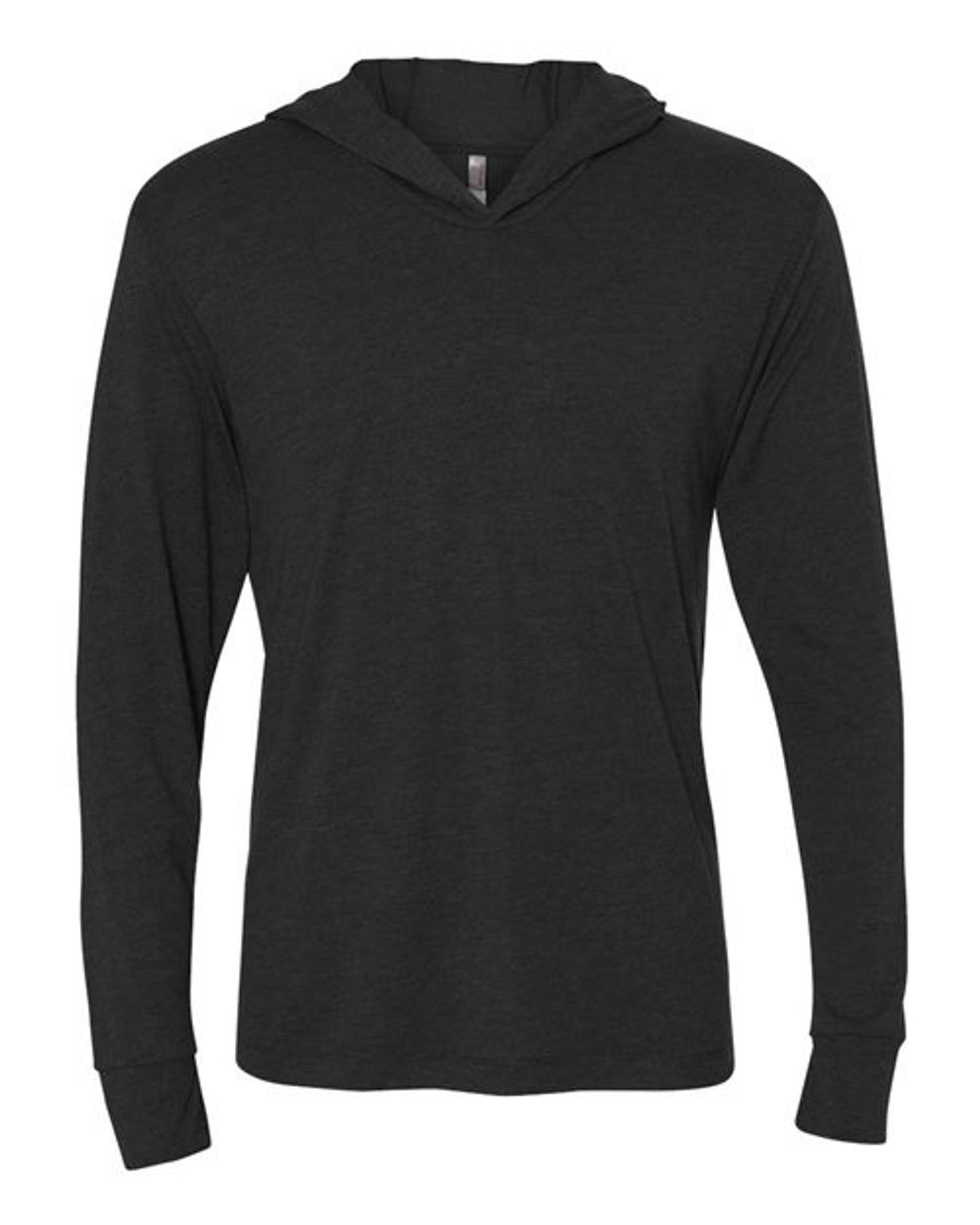 Triblend Hooded Long Sleeve Pullover