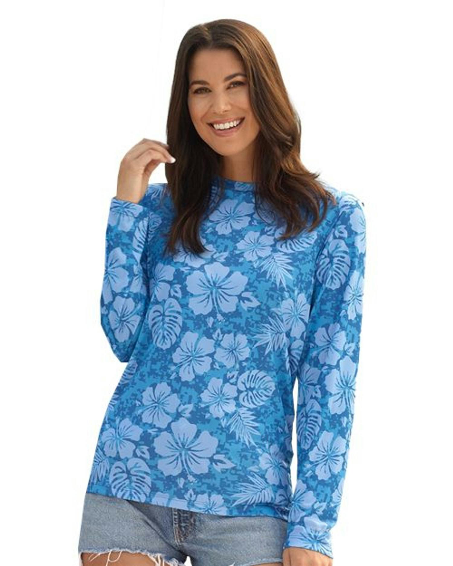 Maui Full Sublimated Performance Long Sleeve T-Shirt