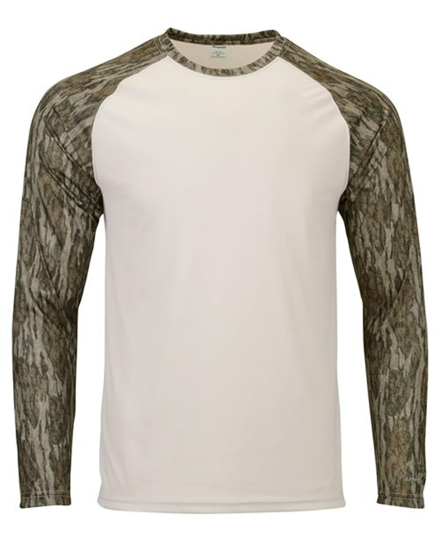 Jackson Mossy Oak Colorblocked Long Sleeve T-Shirt