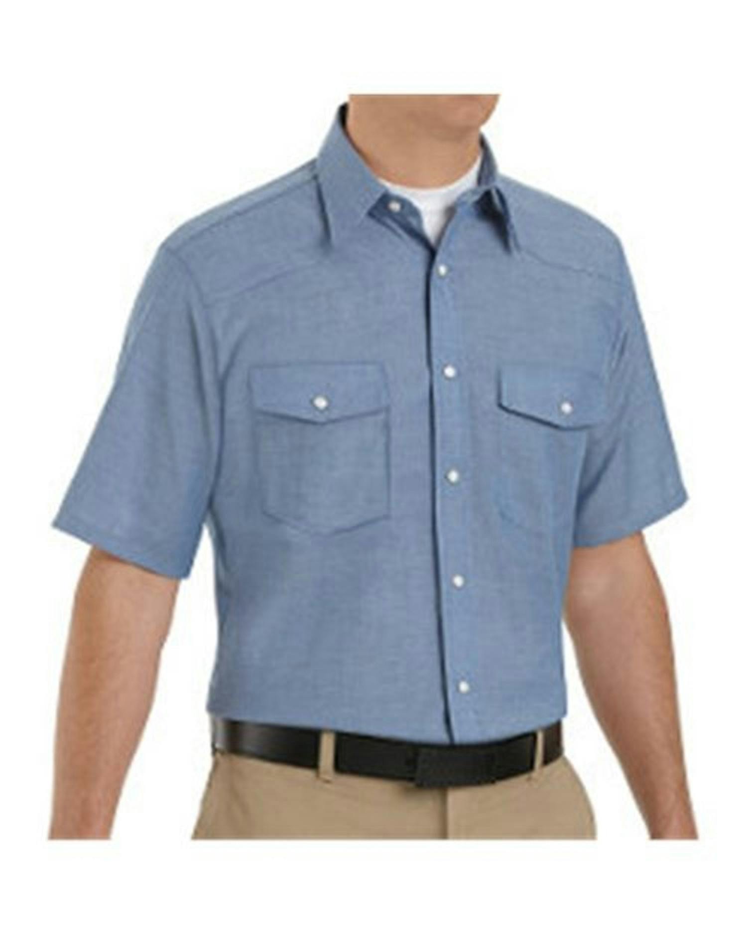 Deluxe Western Style Short Sleeve Shirt - Tall Sizes