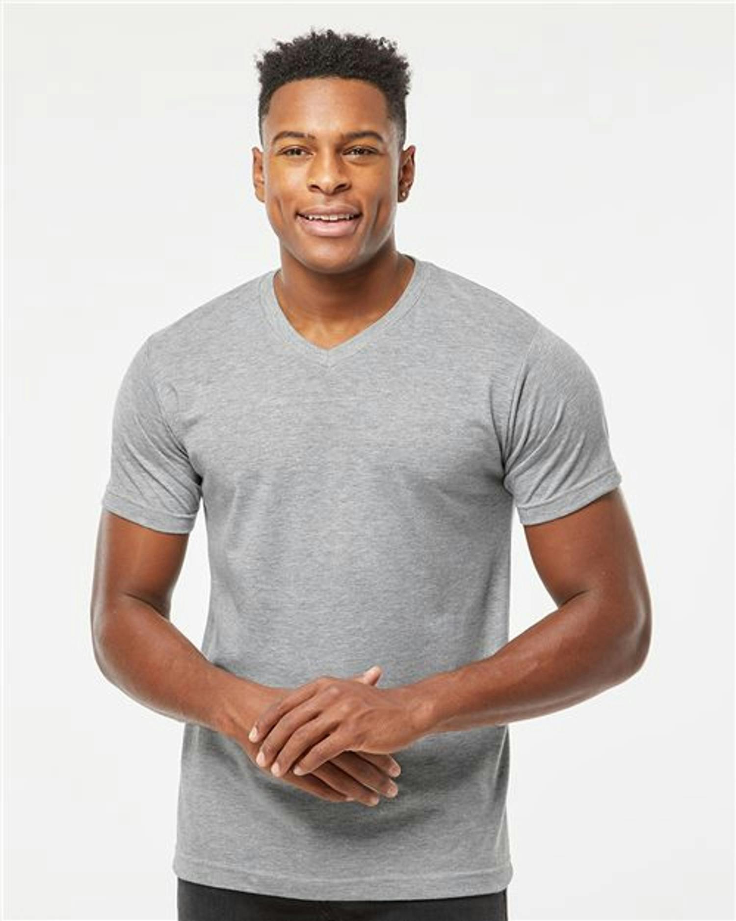 Poly-Rich V-Neck T-Shirt