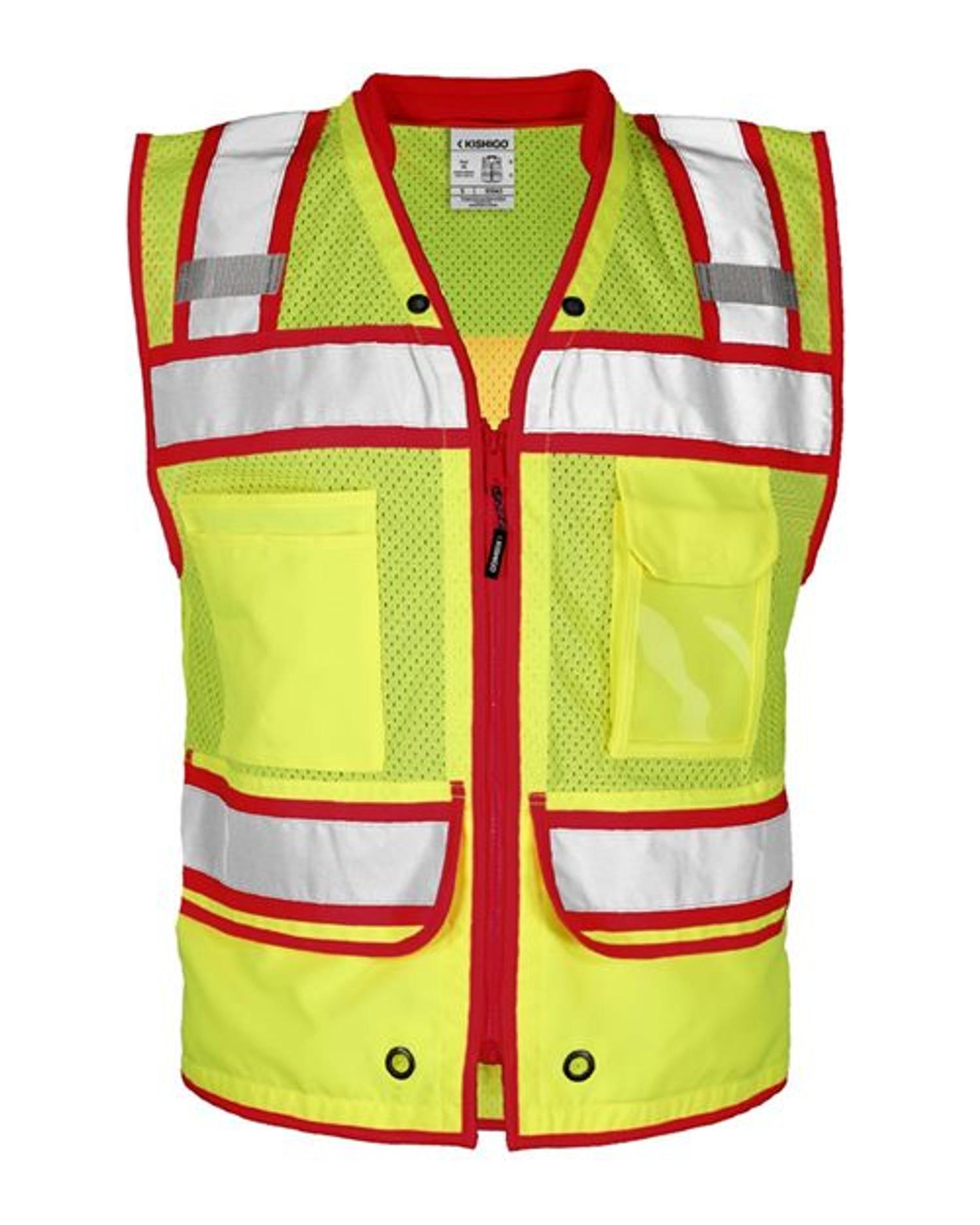 Color Contrast High Performance Surveyors Vest [S5042-5046]