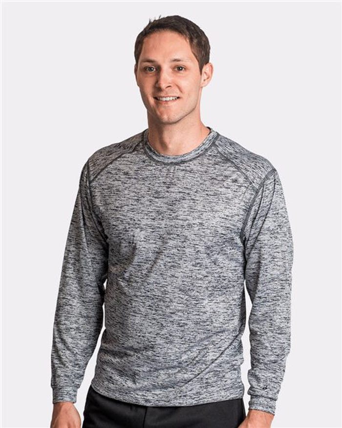 Tonal Blend Long Sleeve T-Shirt [4174]