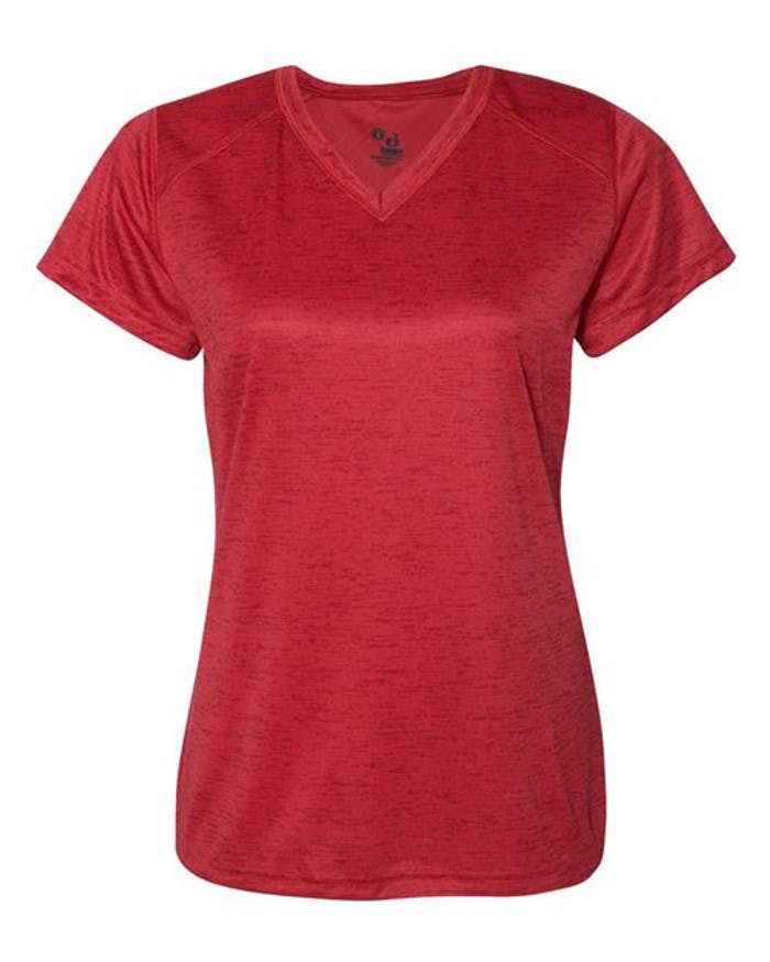 Women's Tonal Blend V-Neck T-Shirt [4175]