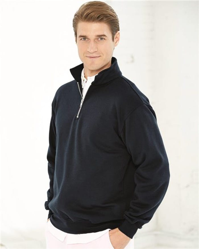 USA-Made Quarter-Zip Pullover Sweatshirt [920]