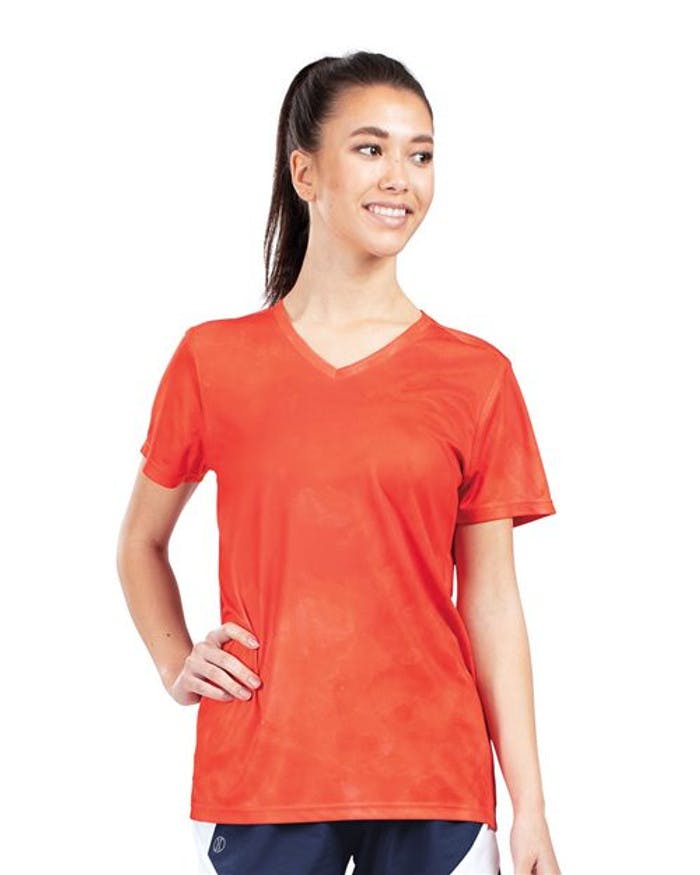 Women's Cotton-Touch Cloud V-Neck T-Shirt [222796]