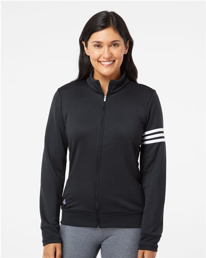 Women's 3-Stripes French Terry Full-Zip Jacket [A191]