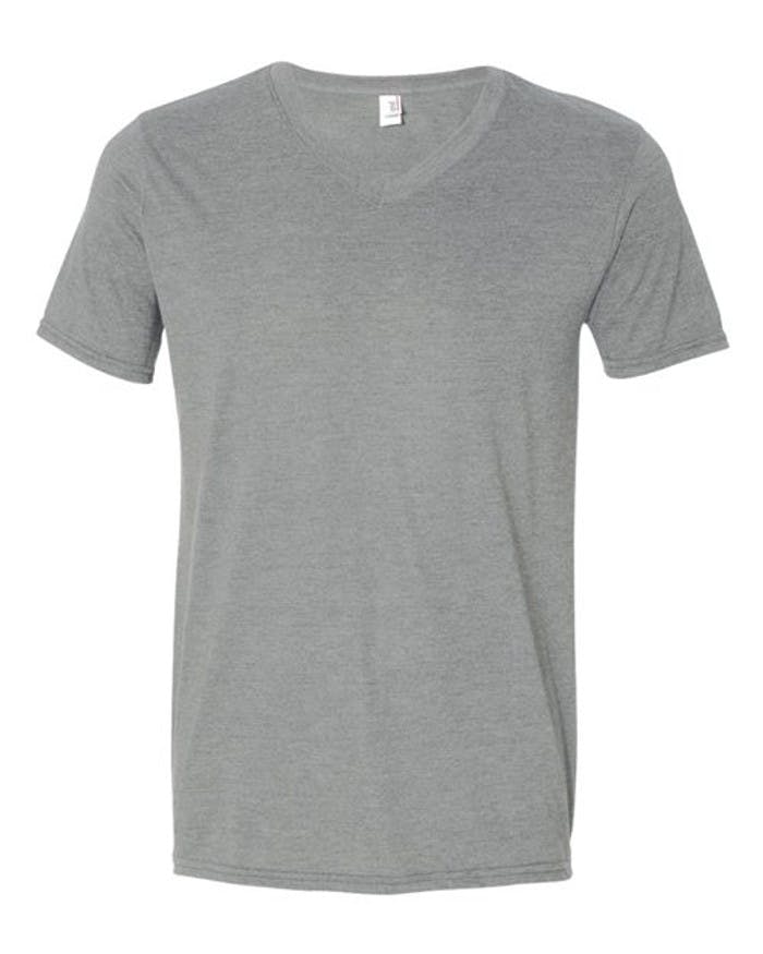 Triblend V-Neck T-Shirt [6752]
