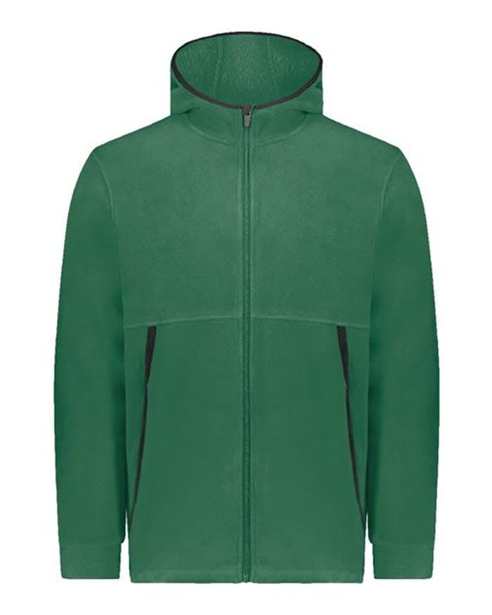 Eco Revive™ Polar Fleece Hooded Full-Zip Jacket [6858]