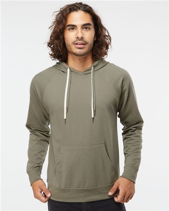 Icon Lightweight Loopback Terry Hooded Sweatshirt [SS1000]
