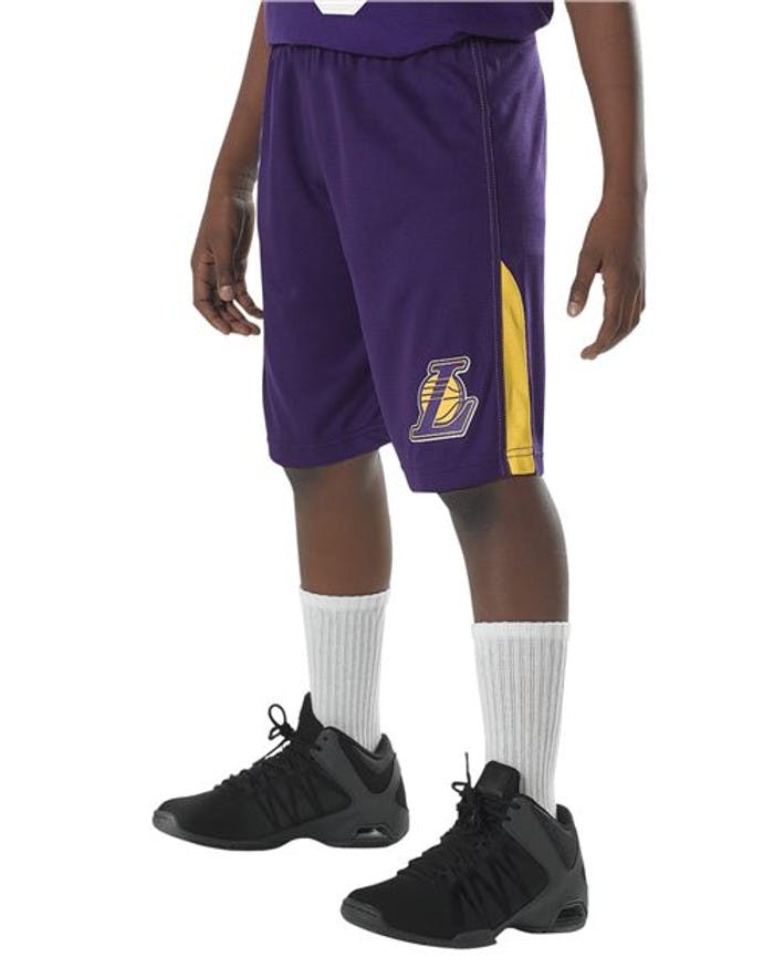 Youth NBA Logo'd Game Shorts [A205LY]