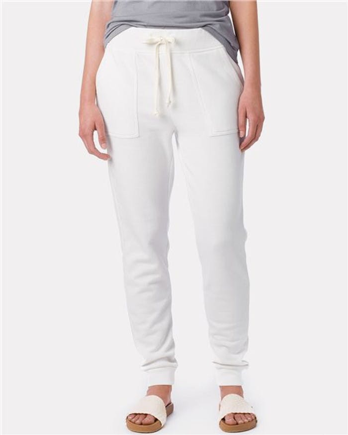 Women's Long Weekend Mineral Wash French Terry Joggers [8632]