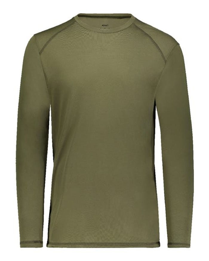 Super Soft-Spun Poly Long Sleeve T-Shirt [6845]