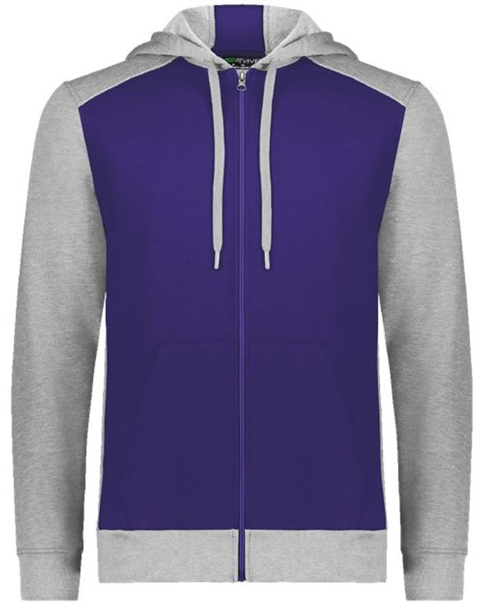Eco Revive™ Three-Season Triblend Fleece Full-Zip Hooded Sweatshirt [6899]