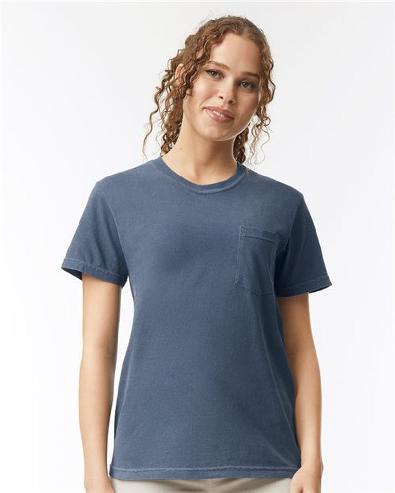 Garment-Dyed Heavyweight Pocket T-Shirt