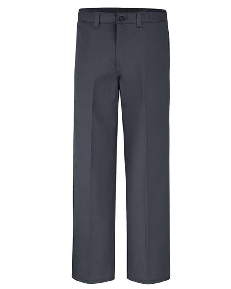 Industrial Flat Front Comfort Waist Pants - Extended Sizes