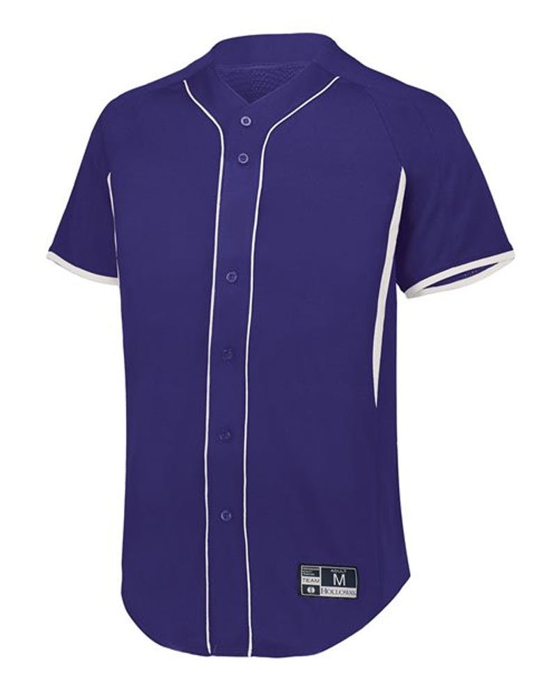 Youth Game7 Full-Button Baseball Jersey