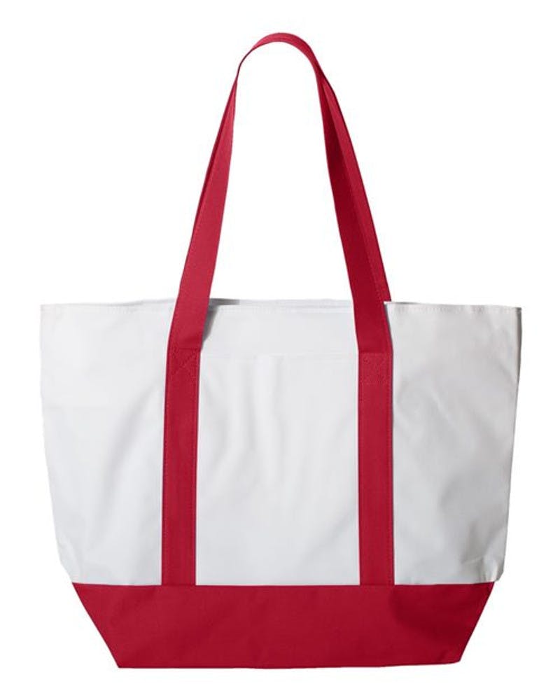 Bay View Giant Zippered Tote