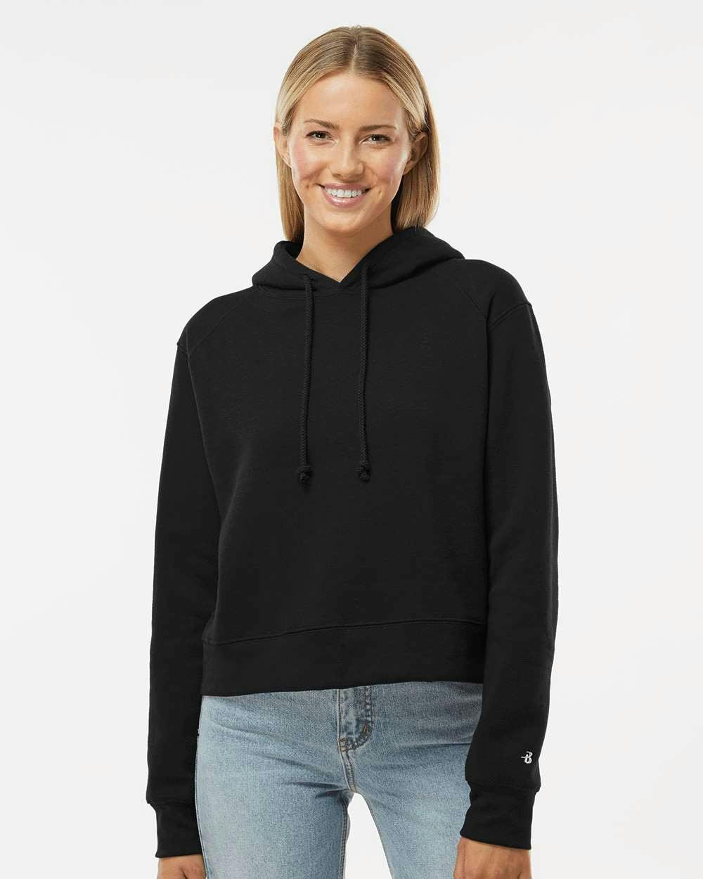 Heather Hooded Long Sleeve T-Shirt [1261]