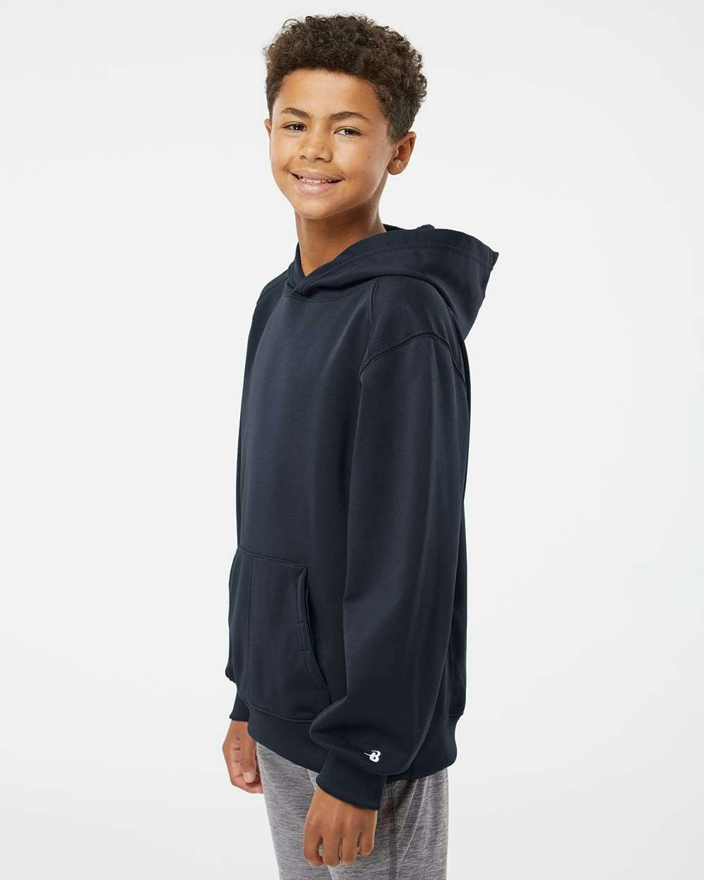 Youth Performance Fleece Hooded Sweatshirt [2454]