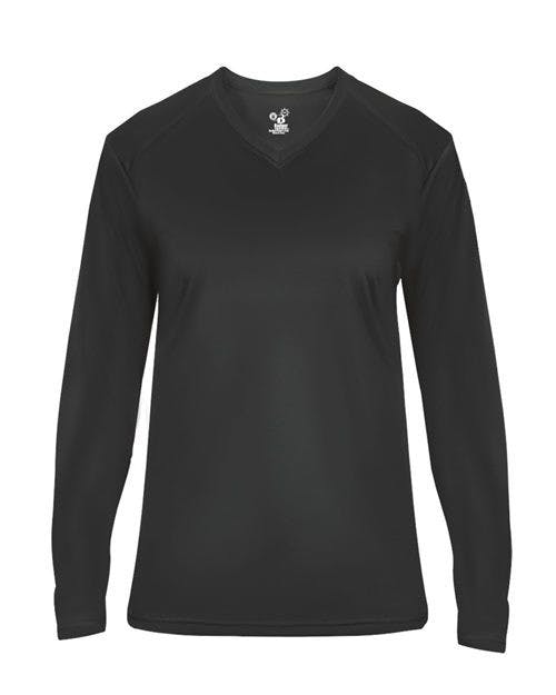 Ultimate SoftLock™ Women's V-Neck Long Sleeve T-Shirt [4064]