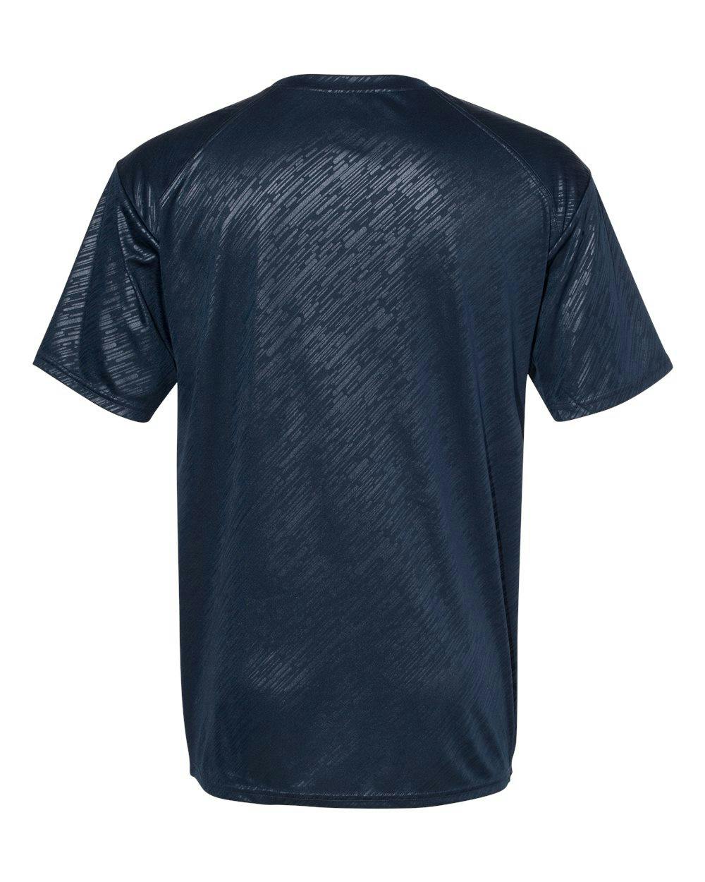 Line Embossed T-Shirt [4131]