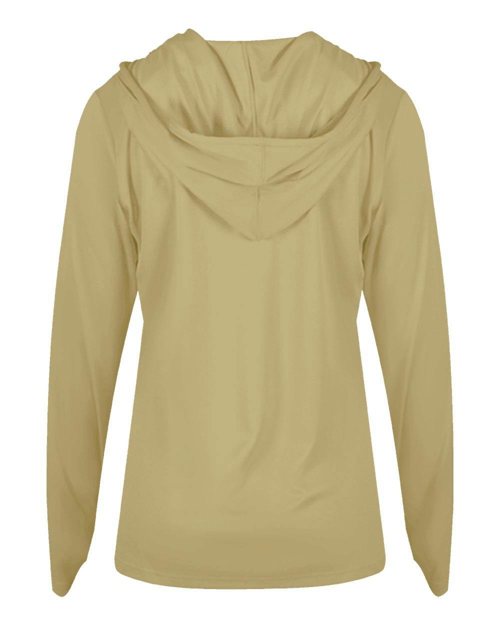 Women's B-Core Long Sleeve Hooded T-Shirt [4165]