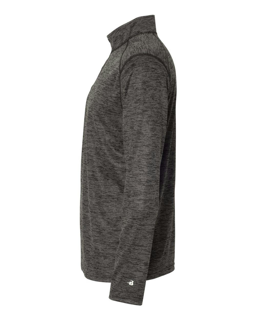 Tonal Blend Quarter-Zip Pullover [4172]