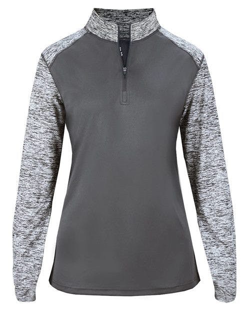 Women's Sport Blend Quarter-Zip Pullover [4198]