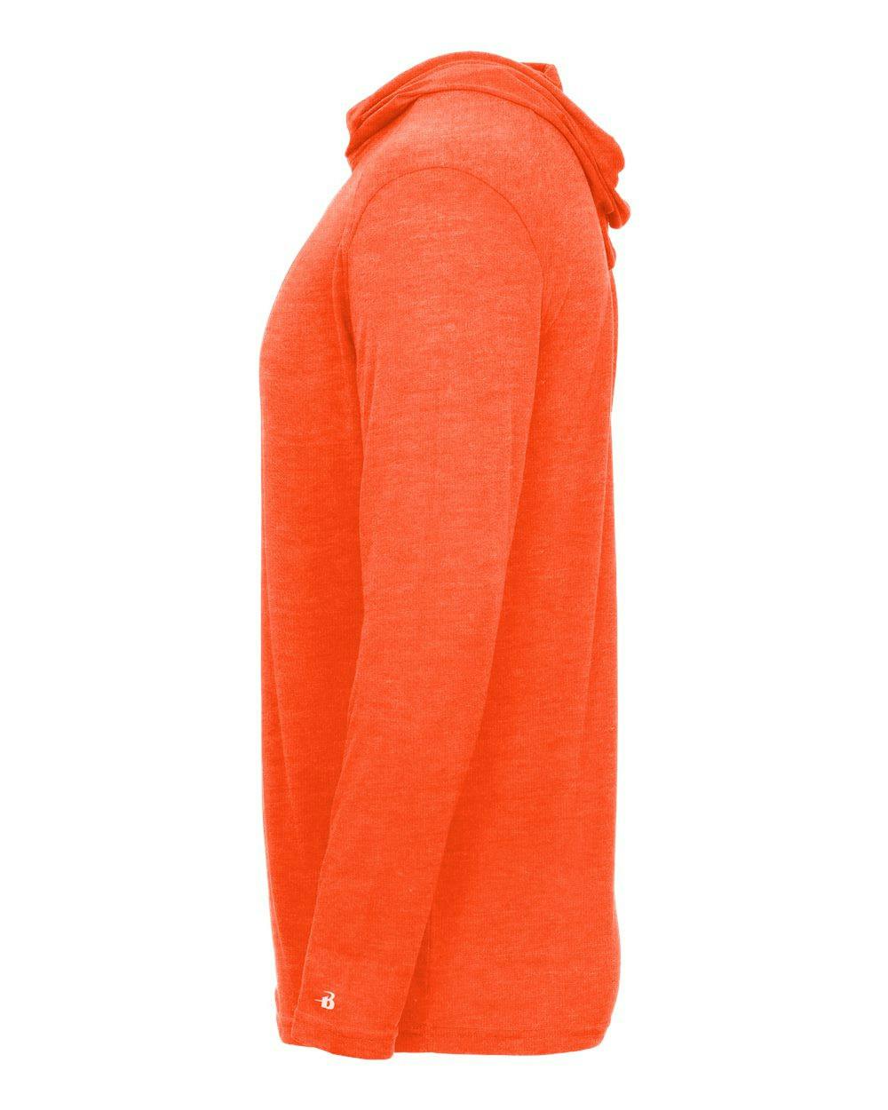 Tri-Blend Surplice Hooded Long Sleeve T-Shirt [4905]