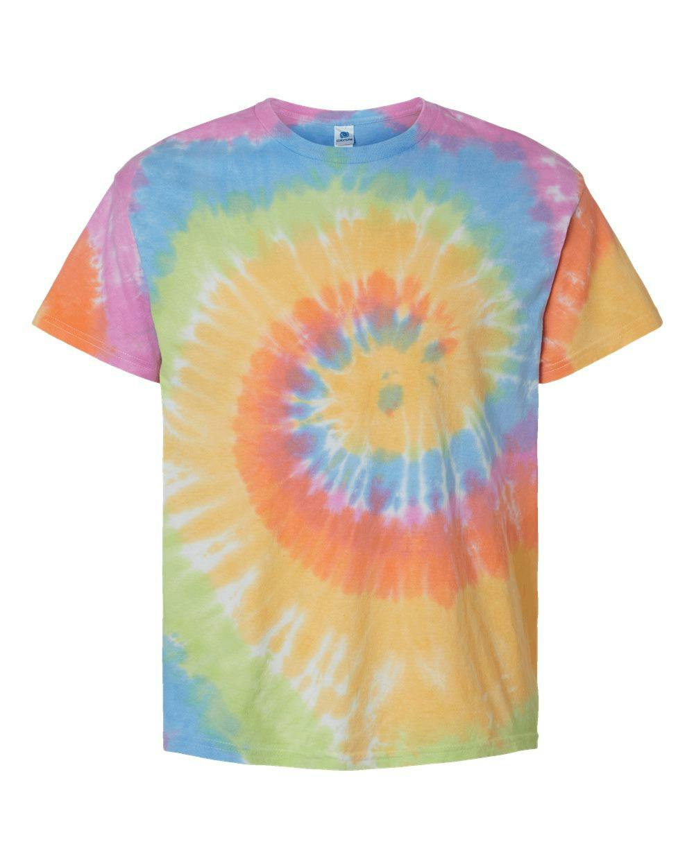 Multi-Color Tie-Dyed T-Shirt [1000]