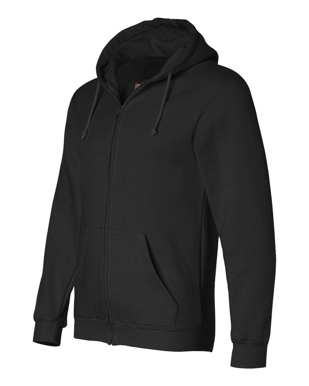 USA-Made Full-Zip Hooded Sweatshirt [900]