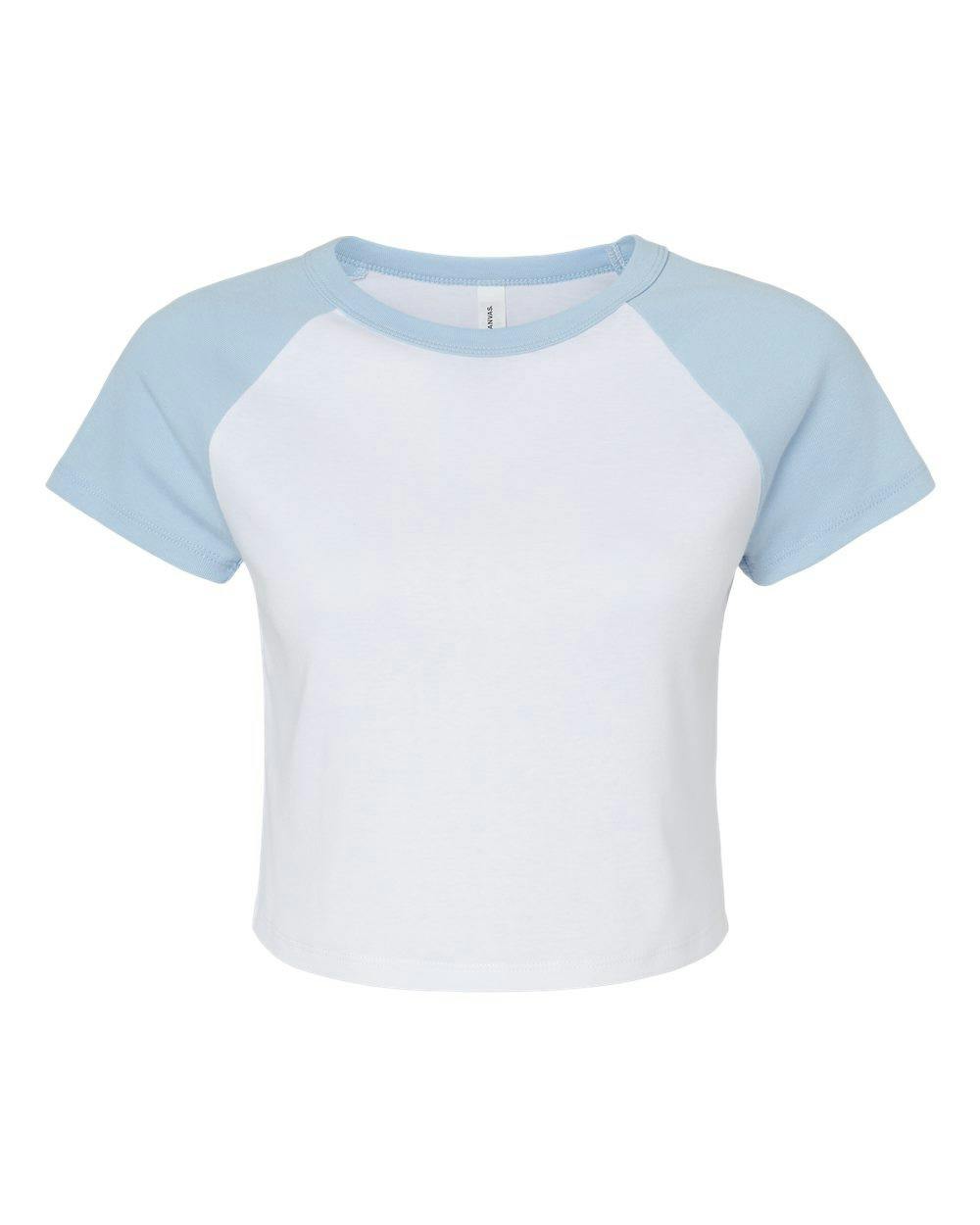 Women's Micro Rib Raglan Baby Tee [1201]