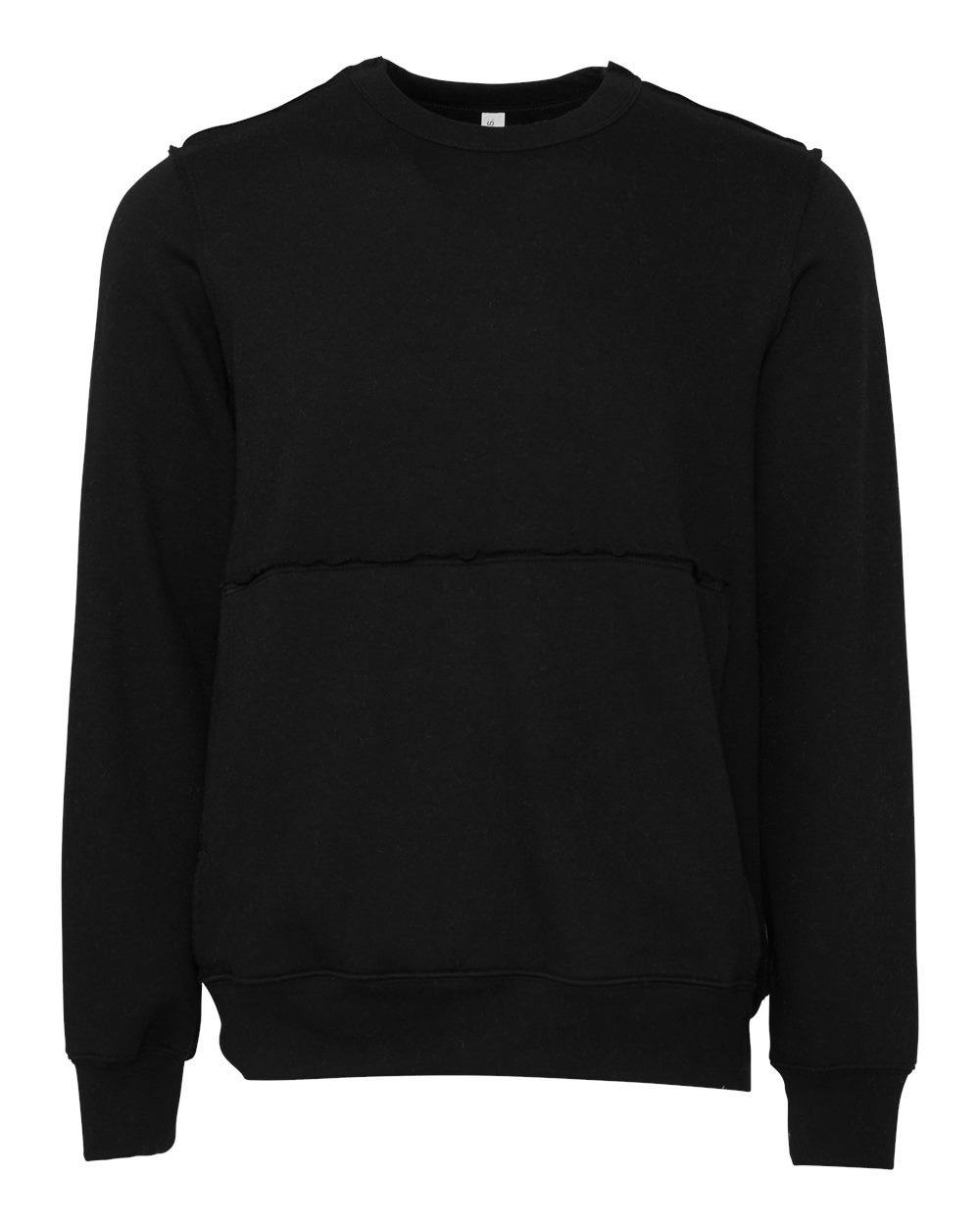 FWD Fashion Raw Seam Crewneck Sweatshirt [3743]