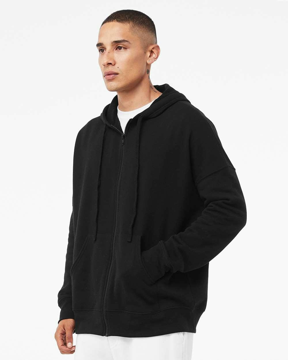 Sponge Fleece DTM Full-Zip Hoodie [3759]