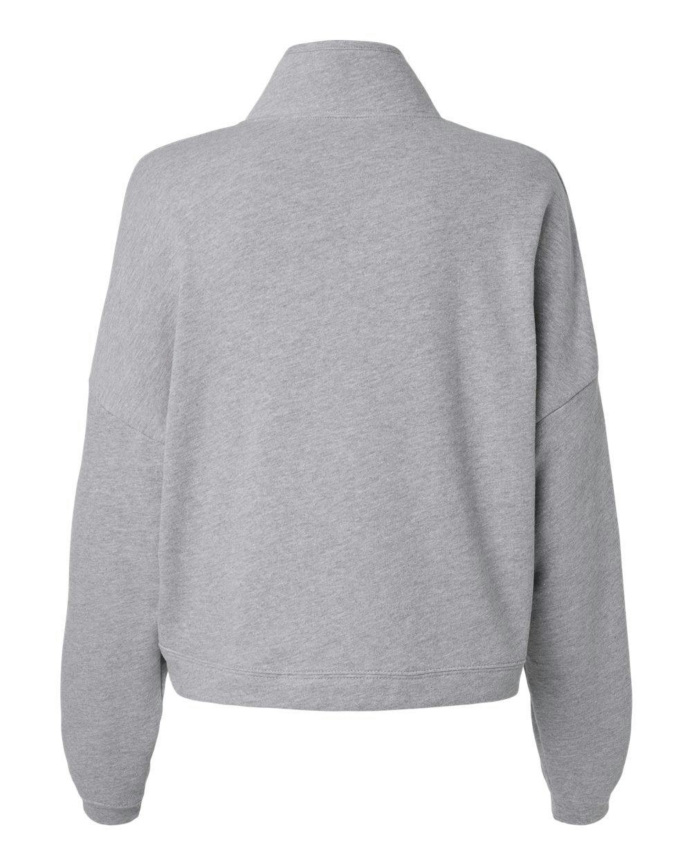 Women’s Sponge Fleece Half Zip Pullover [3953]