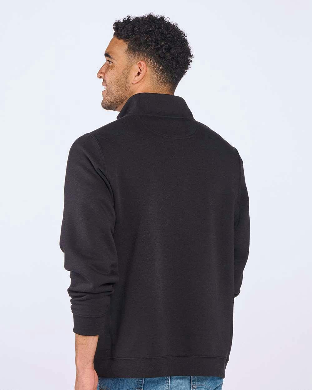 Fleece Quarter-Zip Pullover [BM5202]