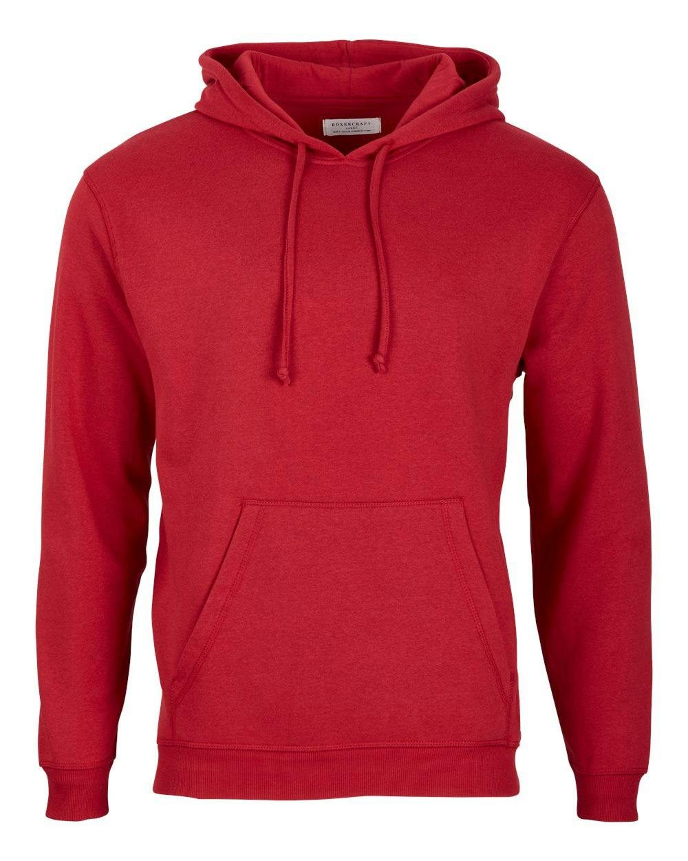 Fleece Hooded Pullover [BM5302]