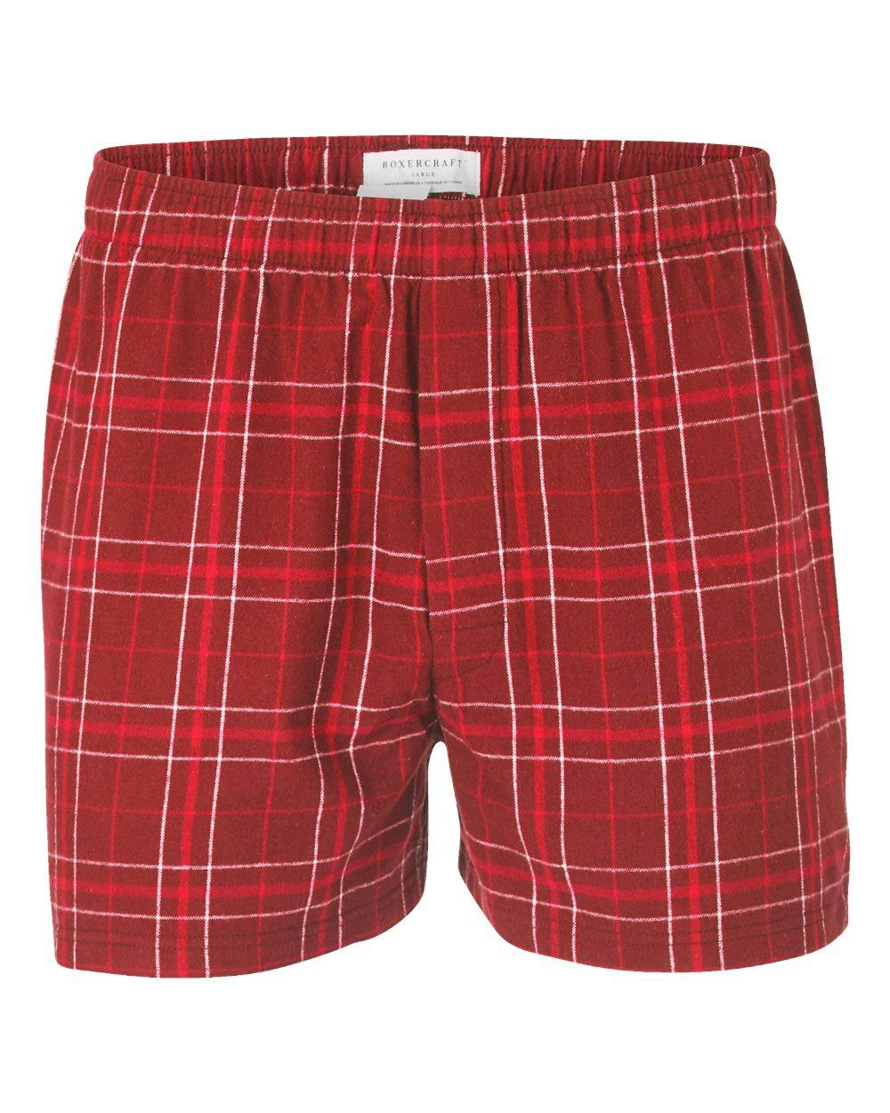 Double Brushed Flannel Boxers [BM6701]