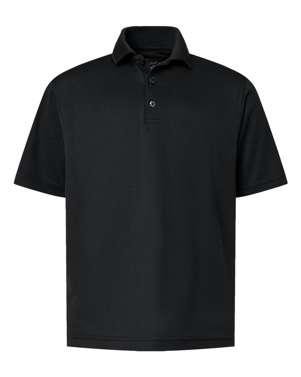 Youth Saratoga Performance Mini Mesh Polo [108Y]