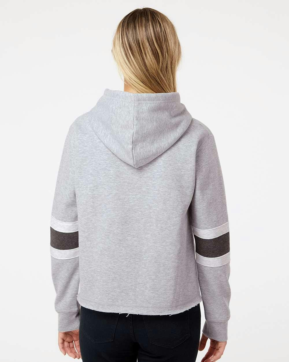 Women's Sueded Fleece Thermal Lined Hooded Sweatshirt [W22135]