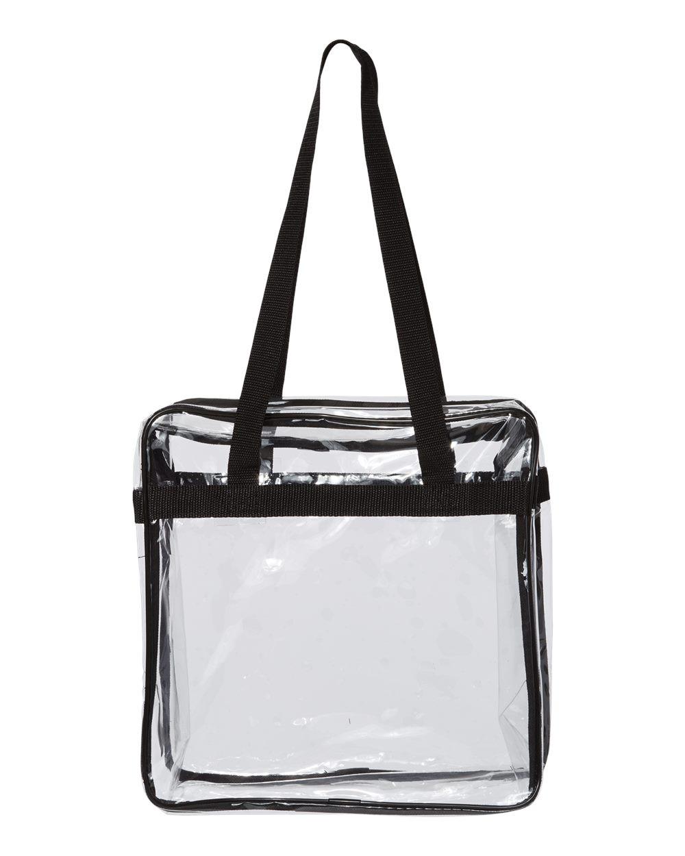 OAD Clear Tote with Zippered Top [OAD5005]