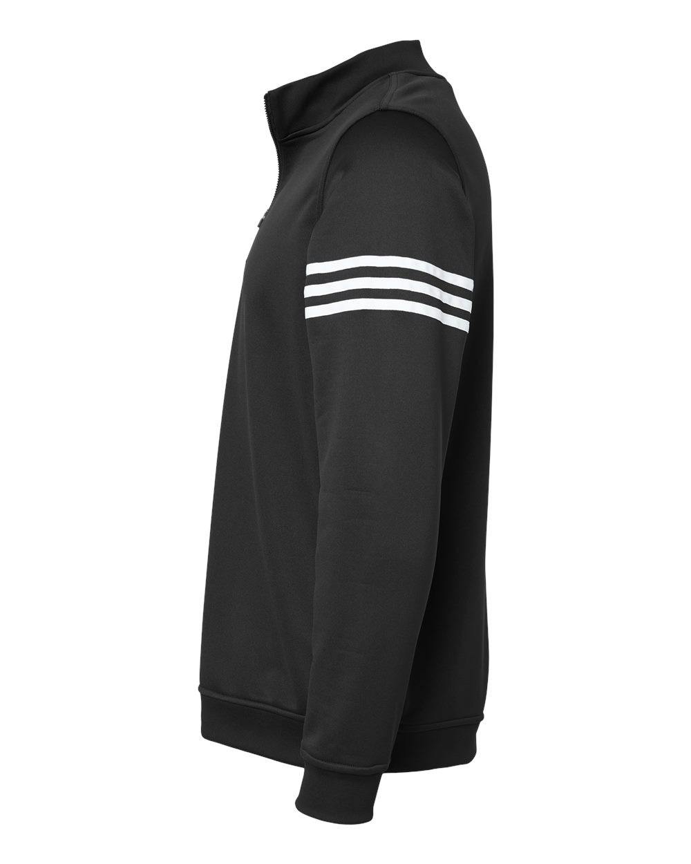 3-Stripes French Terry Quarter-Zip Pullover [A190]