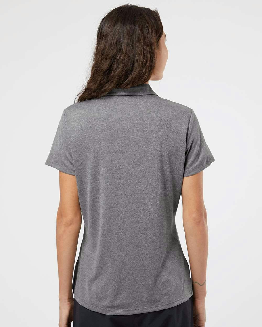 Women's Heathered Polo [A241]