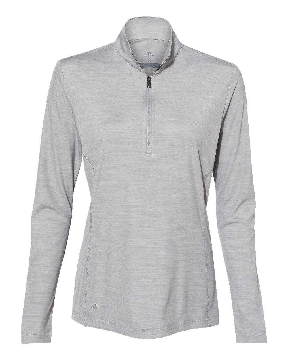 Women's Lightweight Mélange Quarter-Zip Pullover [A476]