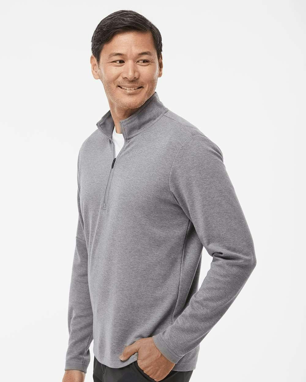 3-Stripes Quarter-Zip Sweater [A554]